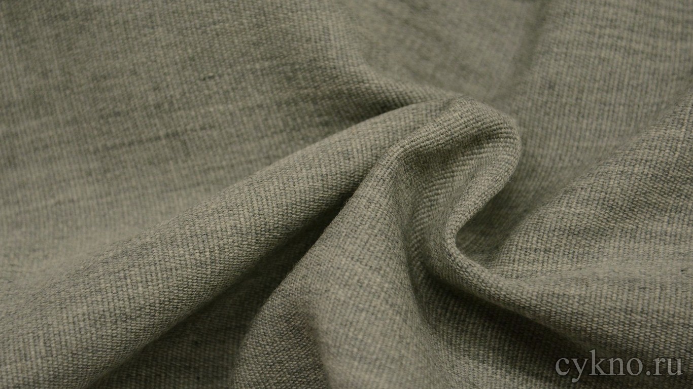 Шерсть Костюмная светлая серая "Плимут"